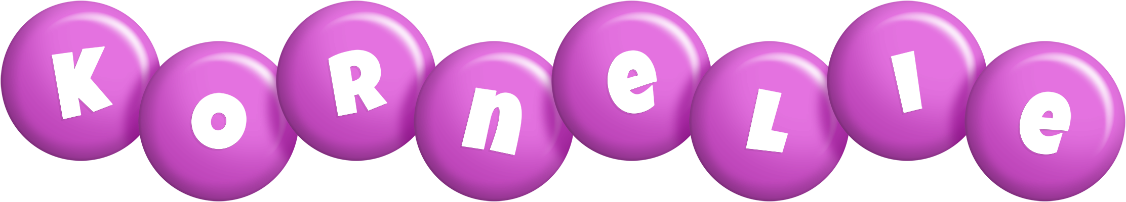 Kornelie candy-purple logo