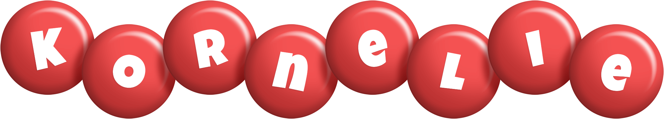 Kornelie candy-red logo