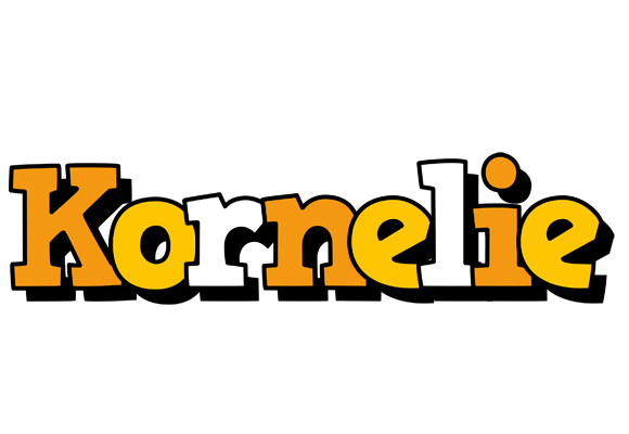Kornelie cartoon logo