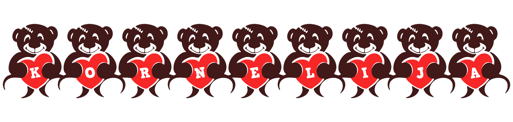 Kornelija bear logo