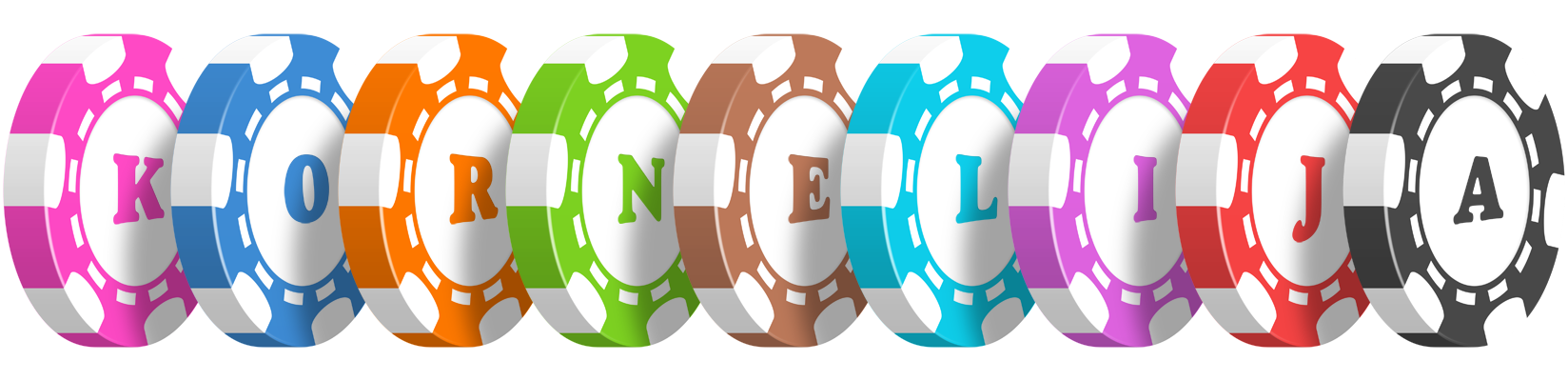Kornelija bluffing logo