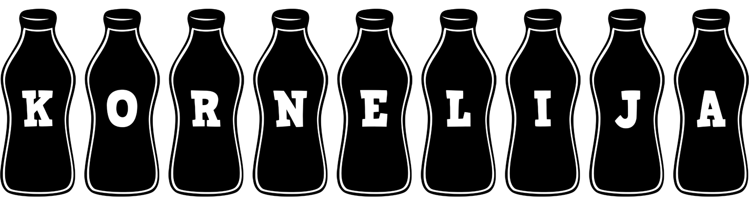 Kornelija bottle logo