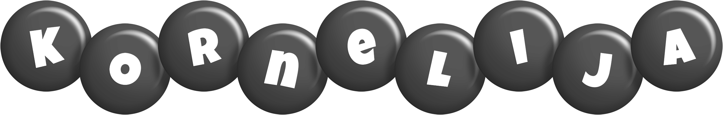 Kornelija candy-black logo