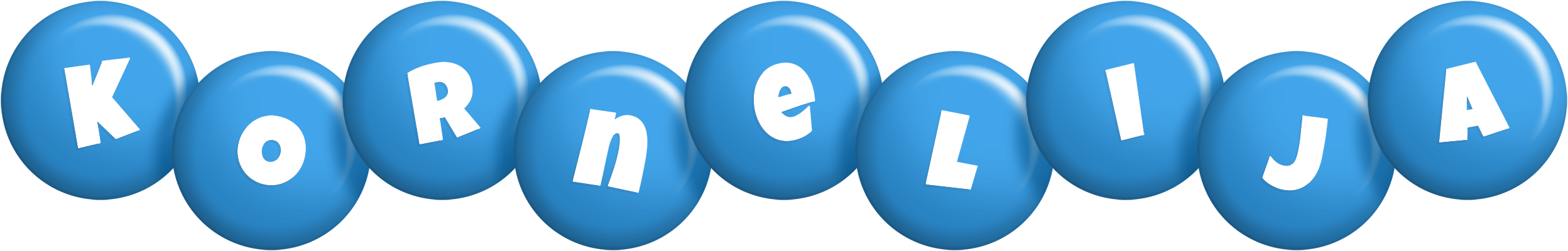 Kornelija candy-blue logo