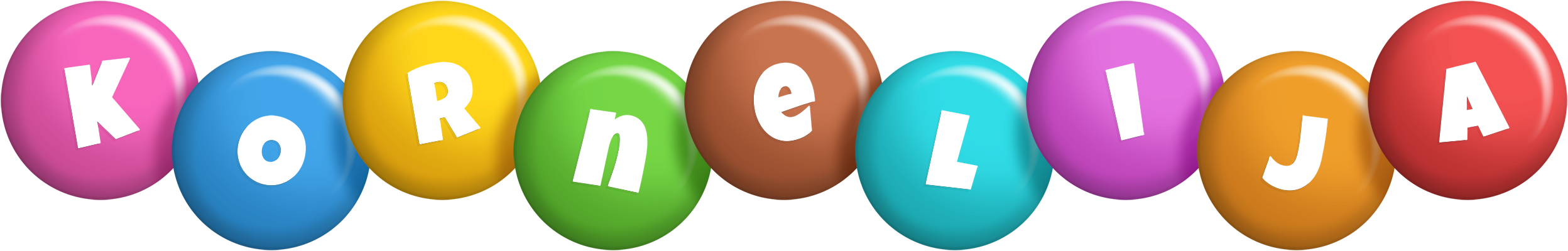 Kornelija candy logo