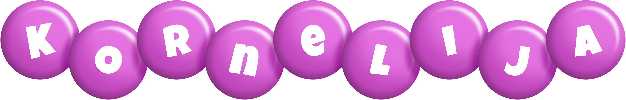 Kornelija candy-purple logo