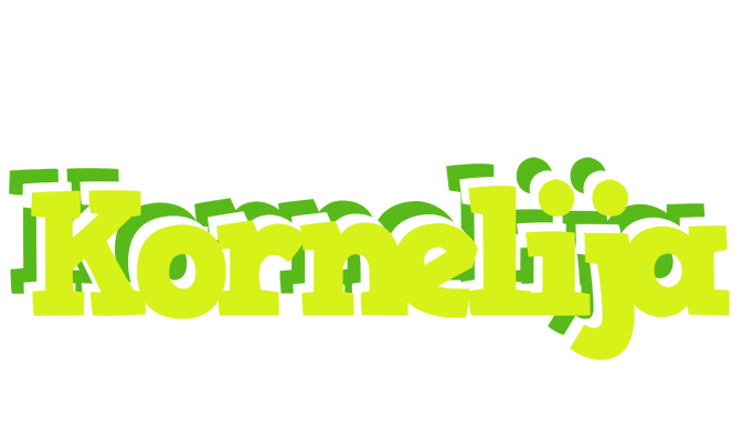 Kornelija citrus logo