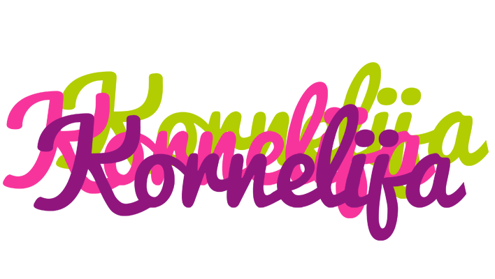 Kornelija flowers logo