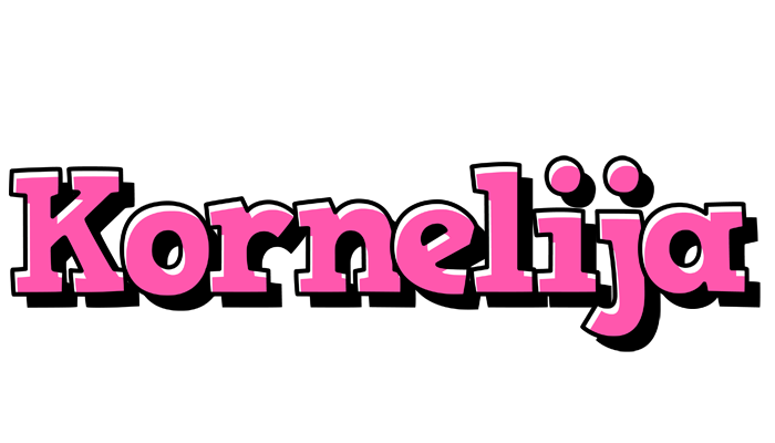 Kornelija girlish logo