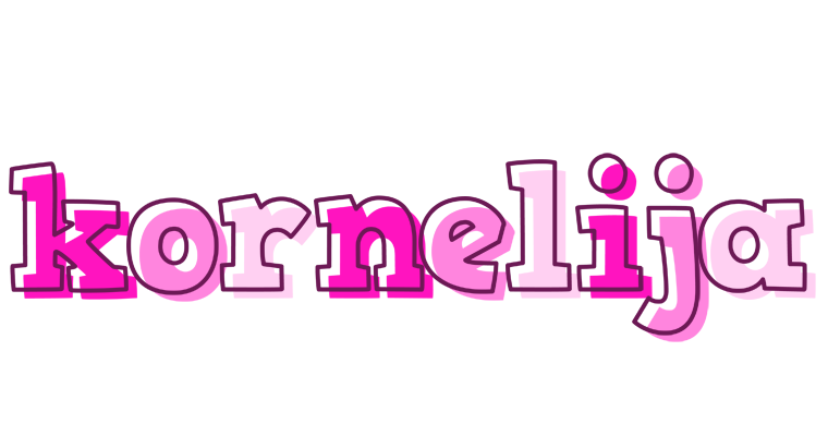 Kornelija hello logo