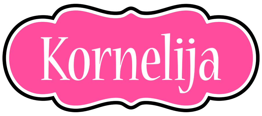 Kornelija invitation logo