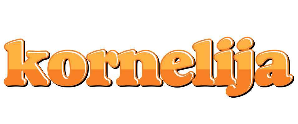 Kornelija orange logo