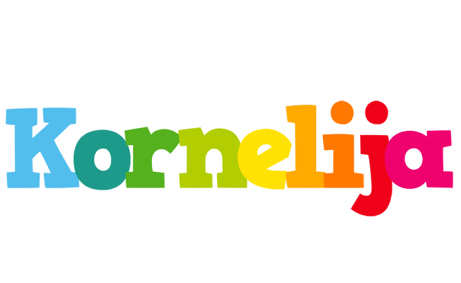 Kornelija rainbows logo