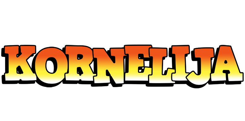 Kornelija sunset logo