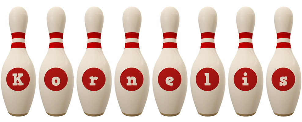 Kornelis bowling-pin logo