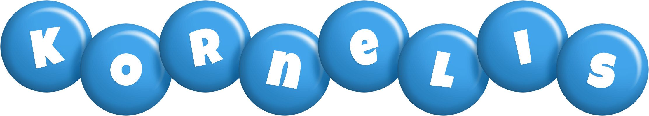 Kornelis candy-blue logo