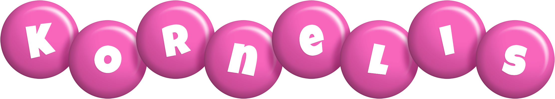 Kornelis candy-pink logo