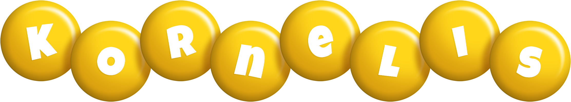 Kornelis candy-yellow logo