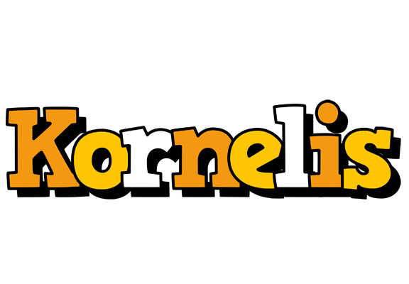 Kornelis cartoon logo
