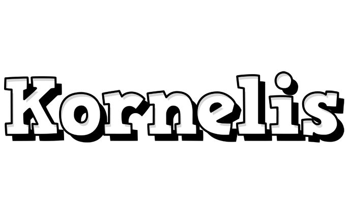 Kornelis snowing logo