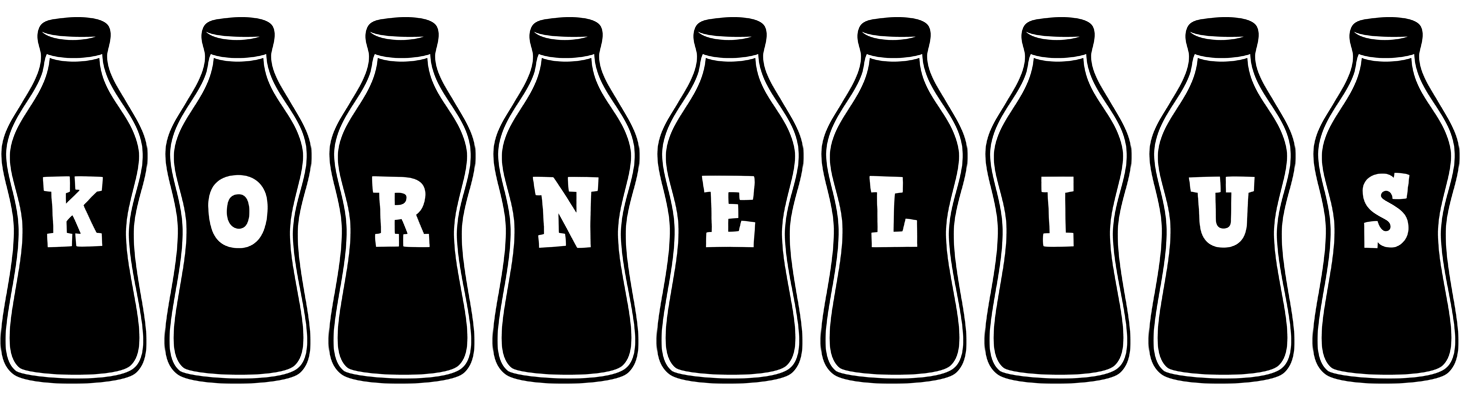 Kornelius bottle logo