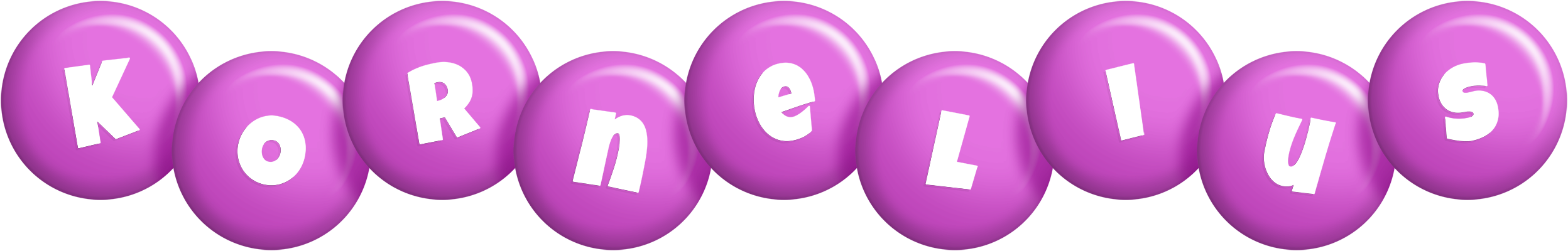 Kornelius candy-purple logo