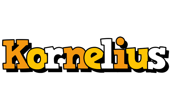 Kornelius cartoon logo