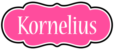 Kornelius invitation logo