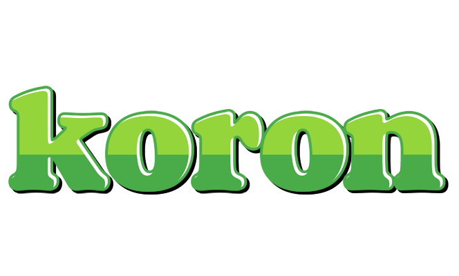 Koron apple logo