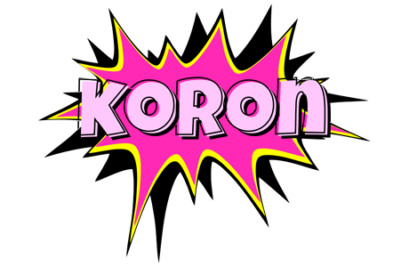 Koron badabing logo