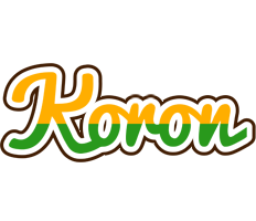 Koron banana logo