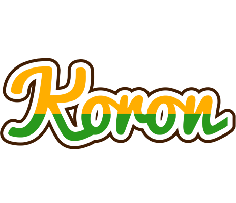Koron banana logo