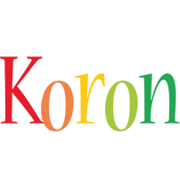 Koron birthday logo