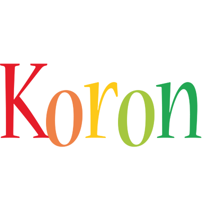 Koron birthday logo
