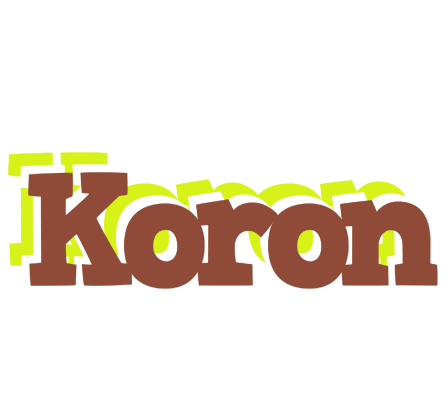 Koron caffeebar logo
