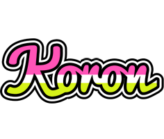 Koron candies logo