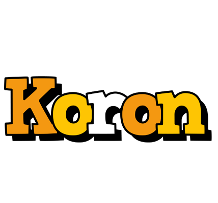Koron cartoon logo