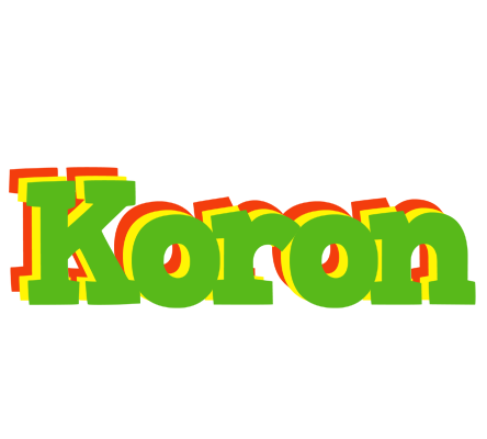 Koron crocodile logo