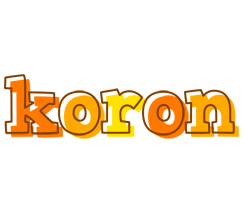 Koron desert logo