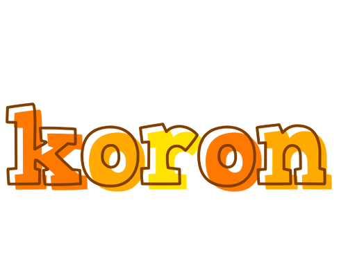 Koron desert logo