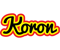 Koron flaming logo