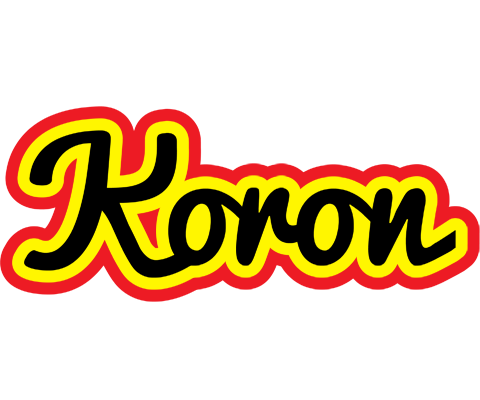 Koron flaming logo