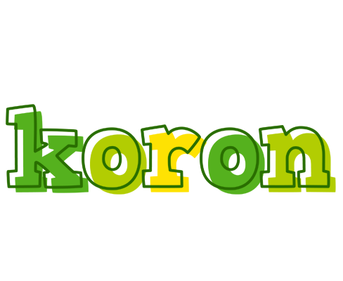 Koron juice logo