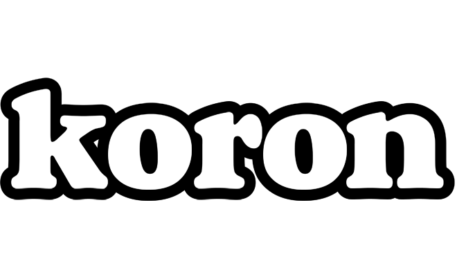 Koron panda logo