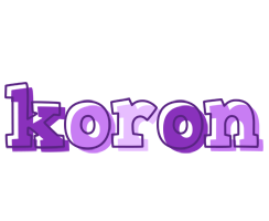 Koron sensual logo