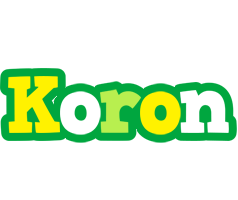 Koron soccer logo