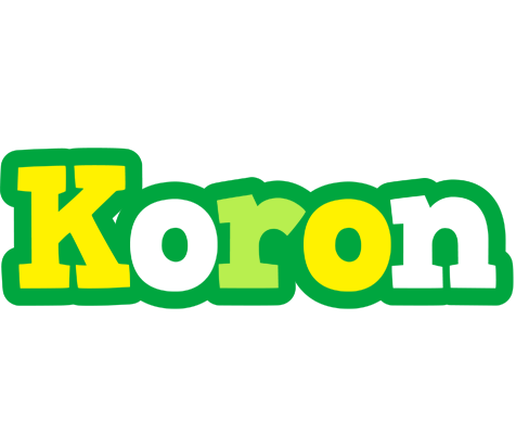 Koron soccer logo