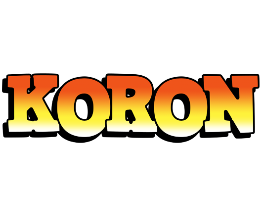 Koron sunset logo
