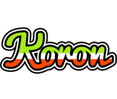 Koron superfun logo