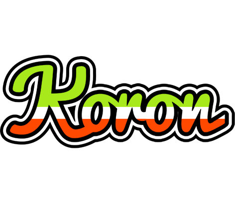 Koron superfun logo